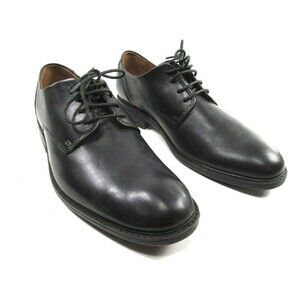 Clarks Oxfords Waterproof  Black Leather Lace Up  Mens Size US 9.5  EU 42.5